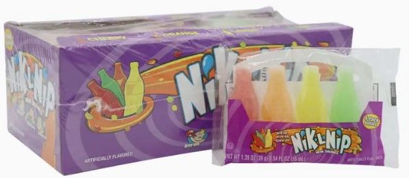 Nik-L-Nip 4-Pack Wax Bottles 1.39oz