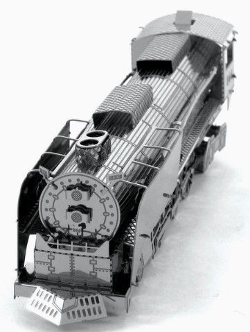 Metal Steam Locomotive Train Puzzle
