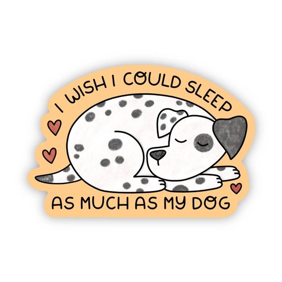 I Wish I Could Sleep Sticker