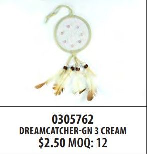 Cream Dreamcatcher