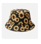 Black Sunflower Bucket Hat