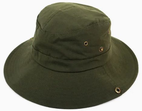 Unisex Wide Brim Sun Boonie Hat Olive
