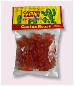 Prickly Pear Cactus Bears 4oz Bag
