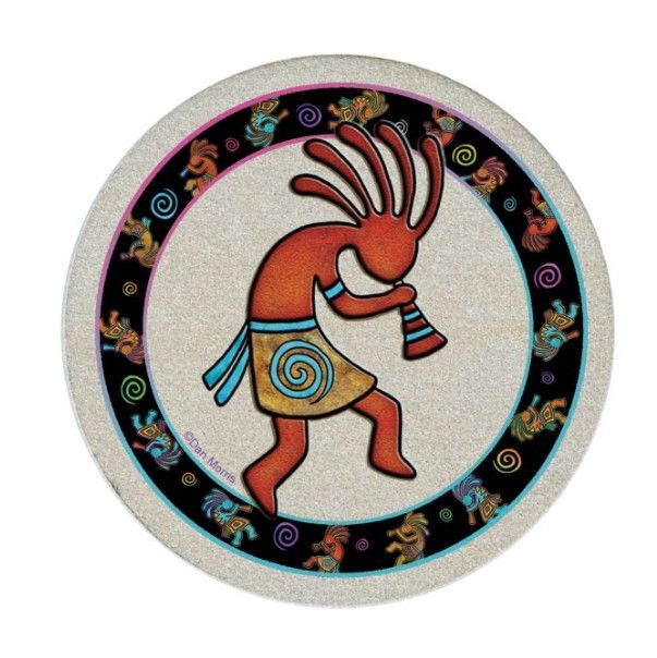 Kokopelli Toss Coaster