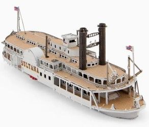 Metal Sultana Steamboat Puzzle