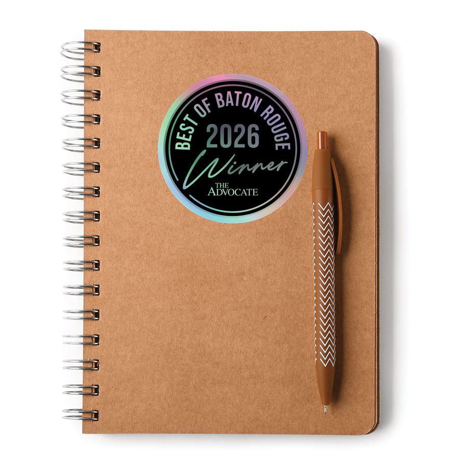 Kiss-Cut Holographic Logo Stickers