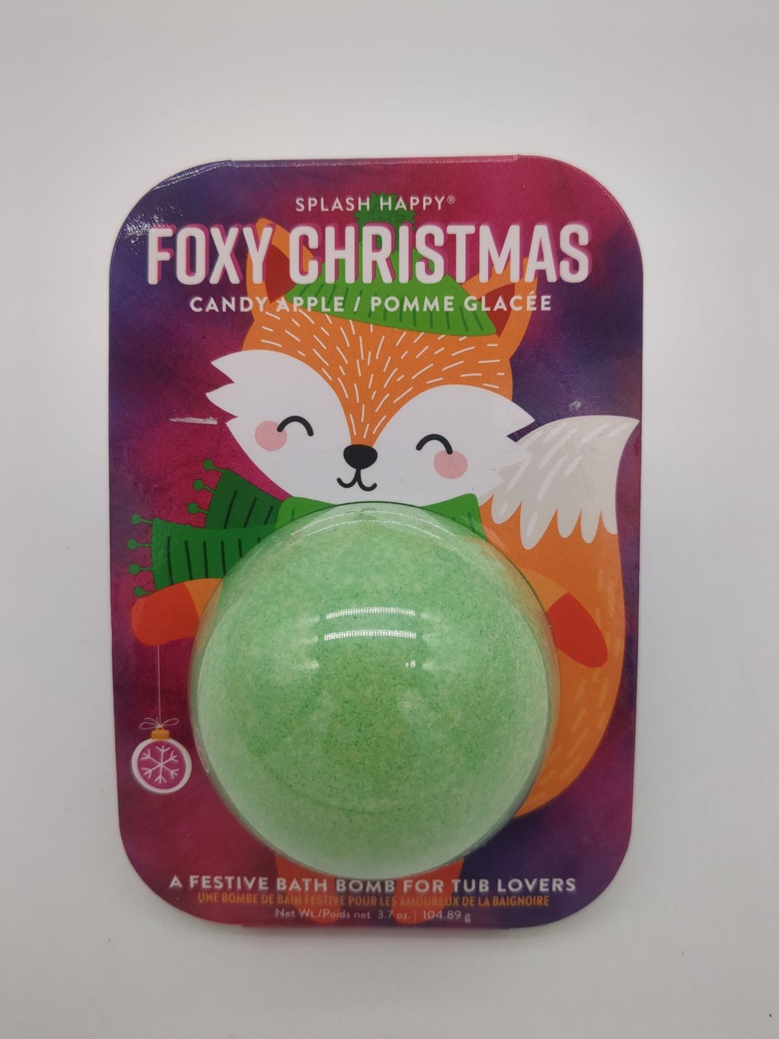 Splash Happy Foxy Christmas Candy Apple