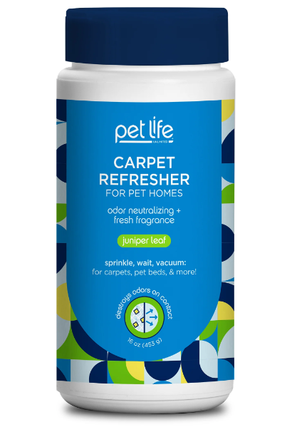 Pet Life Carpet Refresher For Pet Homes Juniper Leaf