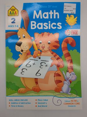 School Zone Math Basics, 2, Ages 7-8