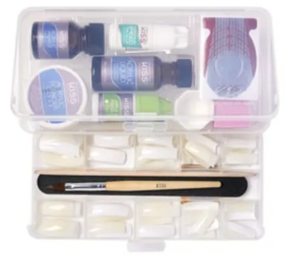 KISS Products Complete Salon Acrylic Fake Nails Kit