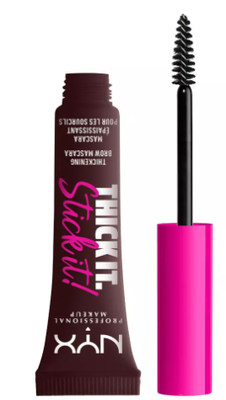 NYX Professional Makeup Thick It Stick It Brow Gel Mascara, Espresso -.23 fl. oz