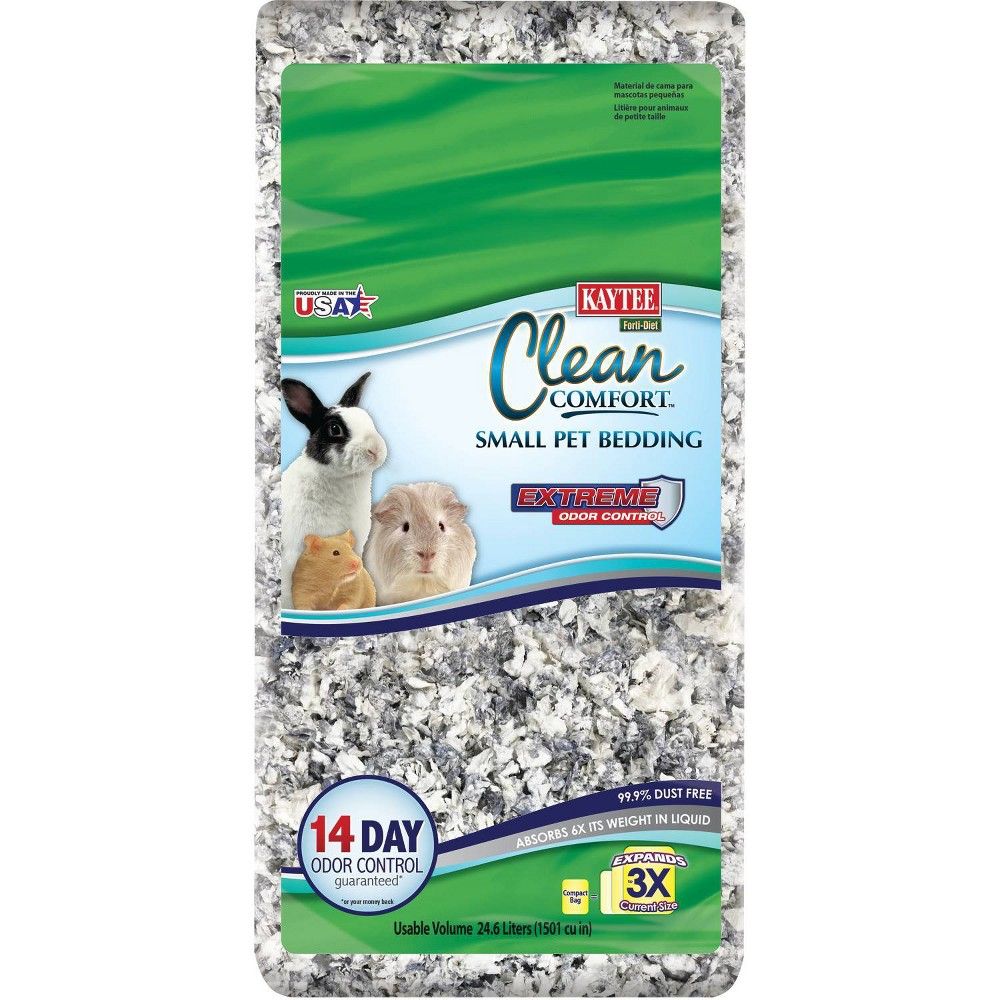 Kaytee Forti-Diet Clean Comfort Bedding Extreme Odor Control Small Animal Bedding 24.6L