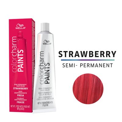 Wella Color Charm Paints Semi-Permanent Hair Color (2 Oz) - Strawberry