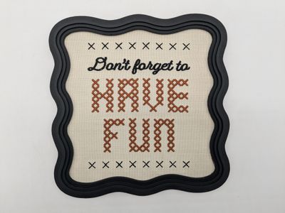 Don&#39;t Forget to Have Fun - Wall Decor