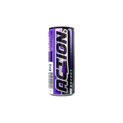 ACTION Purple Energiedrink 250ml Dose 1,15€+ Pfand 0,25€