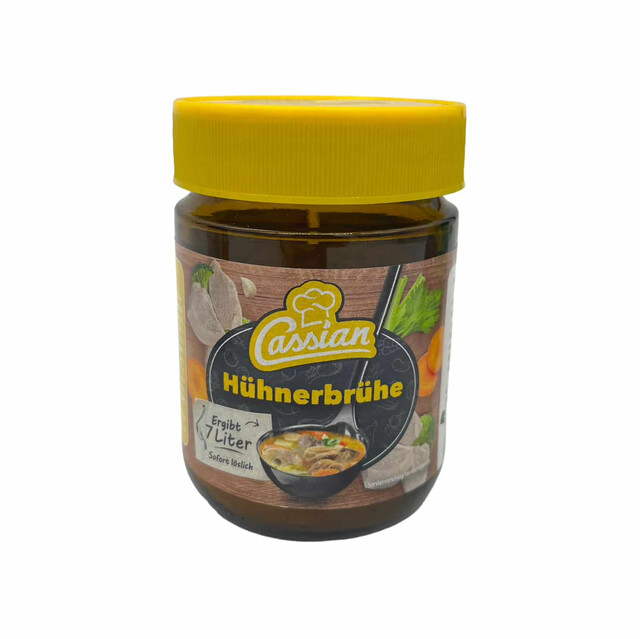 CASSIAN Klare Hühnerbrühe 140g glas