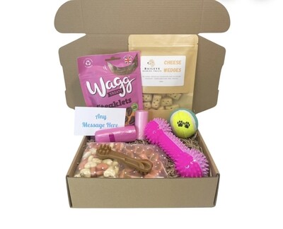 Random Dog Treat &amp; Toy Gift Boxes