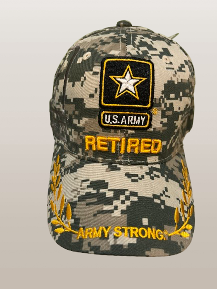 Retired US Army Cap