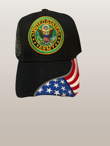 United States Army Cap with Flag