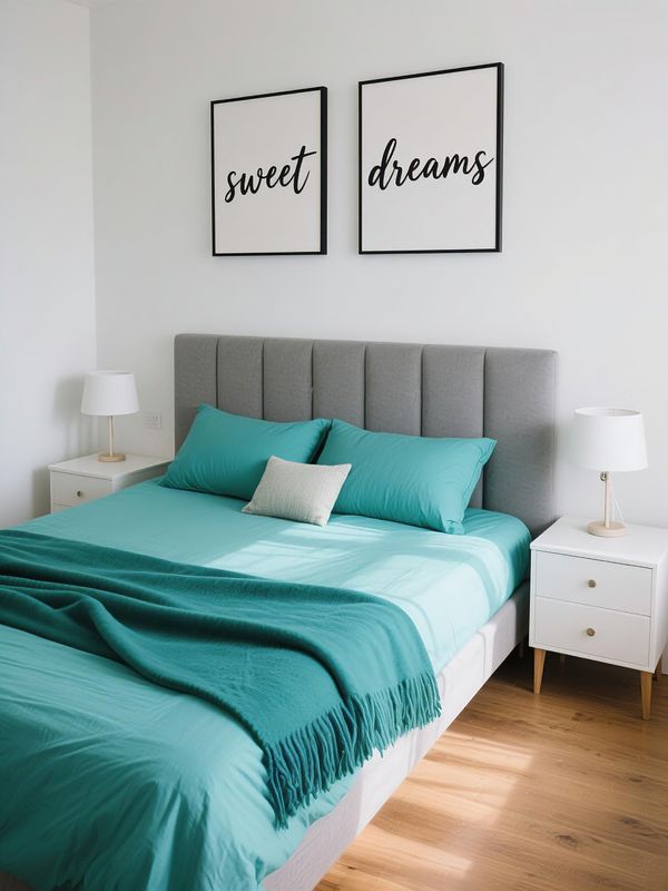 Queen Size Teal/Green (#1)