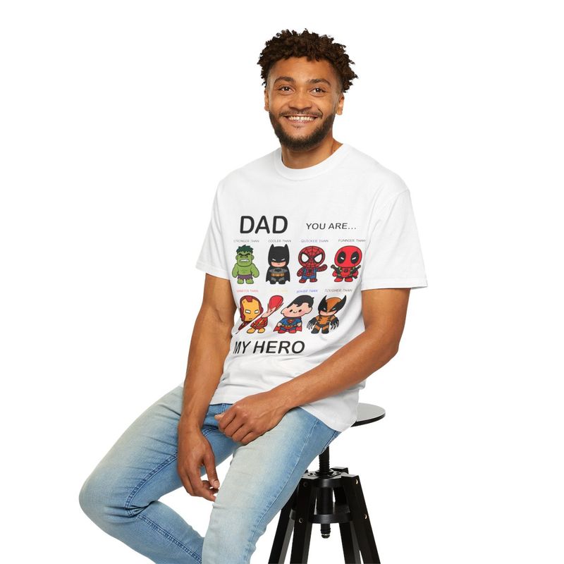 Super Dad Hero Tee