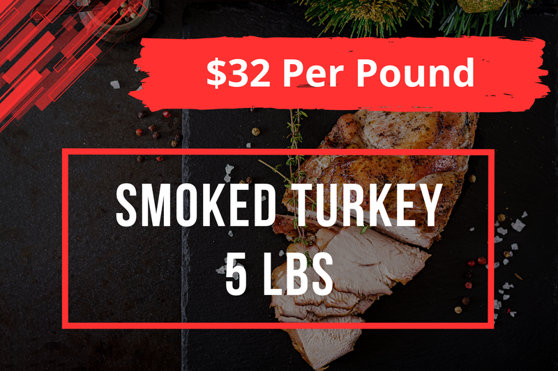 Smoked Holiday Turkey: 5lb Package