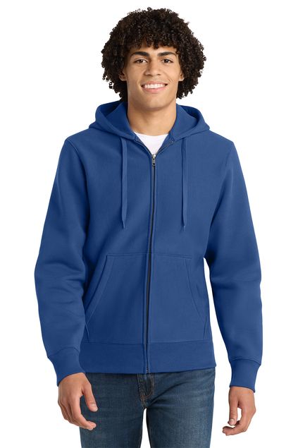 F282 Sport-Tek® Super Heavyweight Full-Zip Hooded Sweatshirt