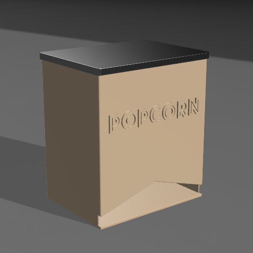 Counter Top Popcorn Dispenser