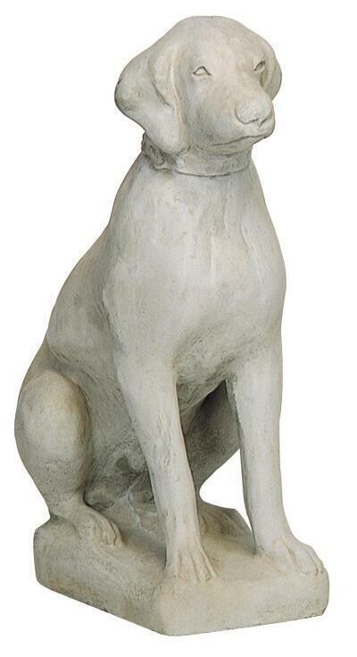 Dog Large Sitting (Dalmatian, Stained or Painted)