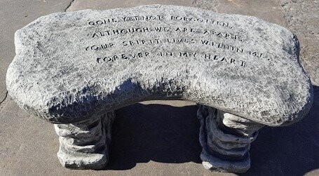 Gone But Not Forgotten Bench