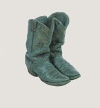 Double Boot Planter
