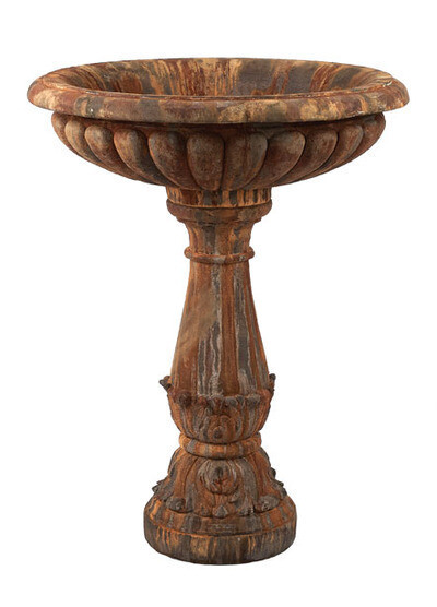 Baroque Birdbath or Planter