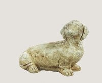 Dog Dachshund- (Weiner) Sitting