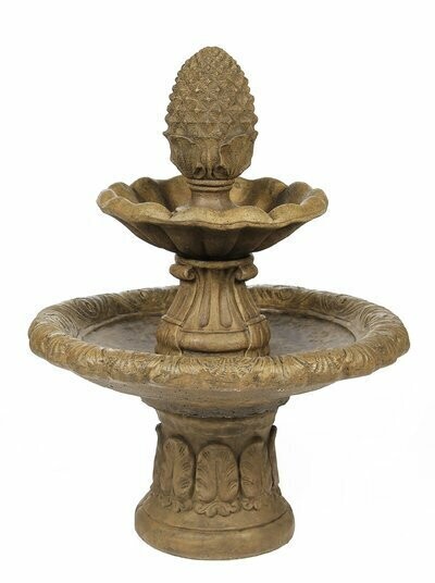 Medium Round With 15 Inch Pineapple Top