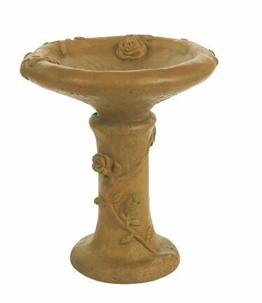 Rose Birdbath