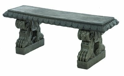 Rope Bench w/Claw Legs