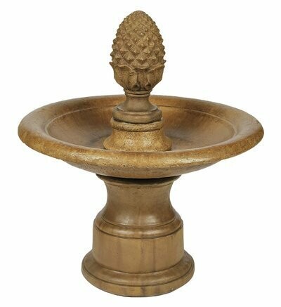 34" Plain  15" Pineapple Fountain