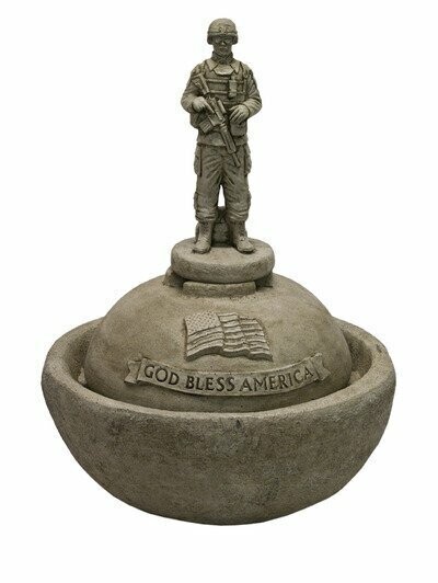God Bless America (without pedestal)