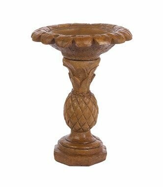 Pineapple Birdbath