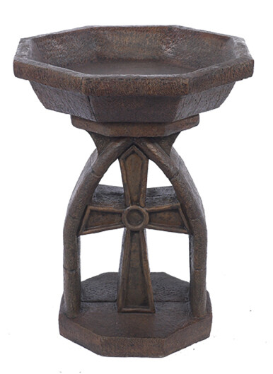 Cathedral Birdbath