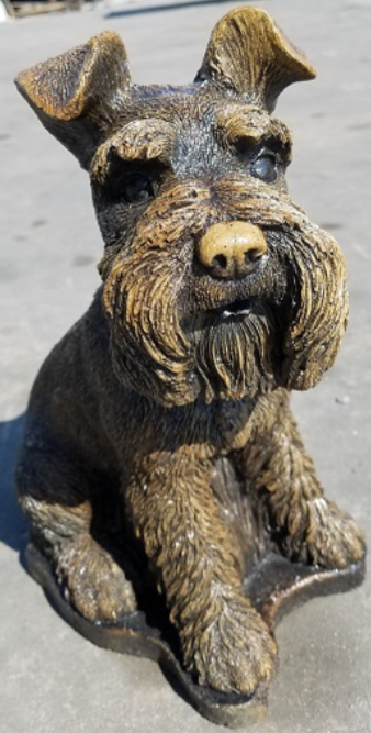 Dog Schnauzer (Concrete Creations)