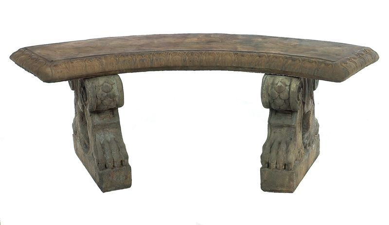 Large Curved Claw Bench