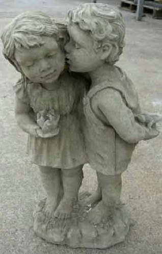 Kids Kissing