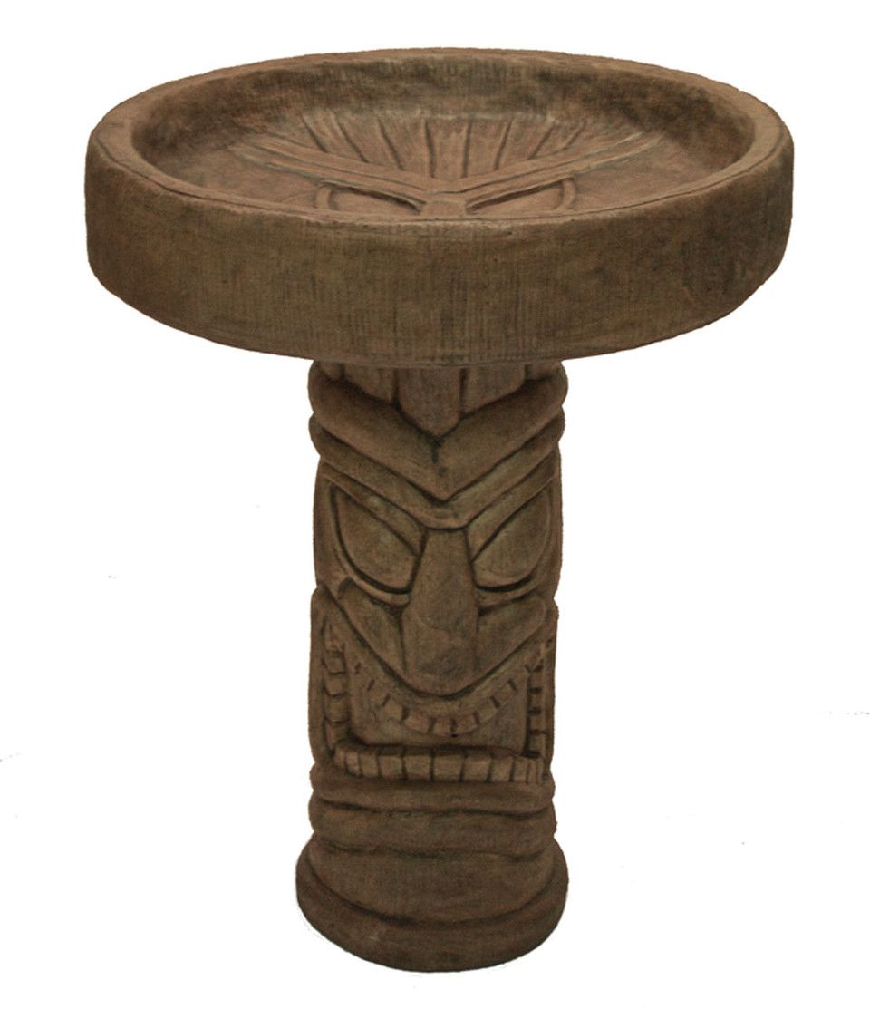 Tiki Birdbath Catalog Braemor Gardens