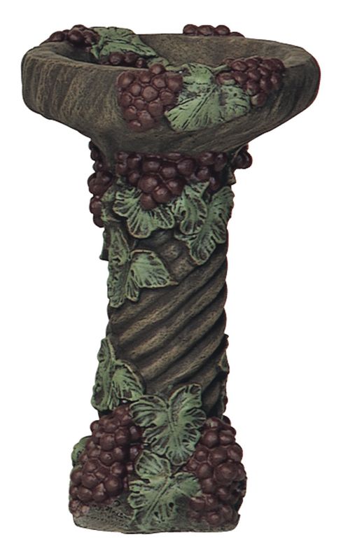 Grape Vine Birdbath