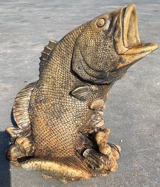 Fish Breaching Bass