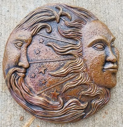Moon, Sun & Stars Plaque