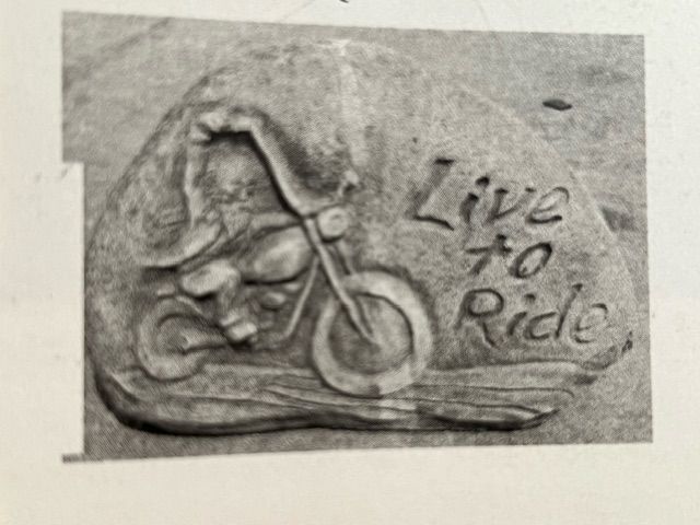 Live to Ride Stone