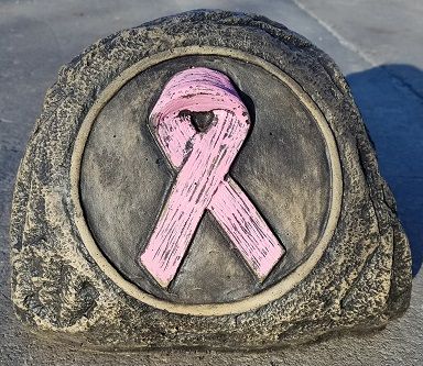 Stone Pink Ribbon- Breast Cancer