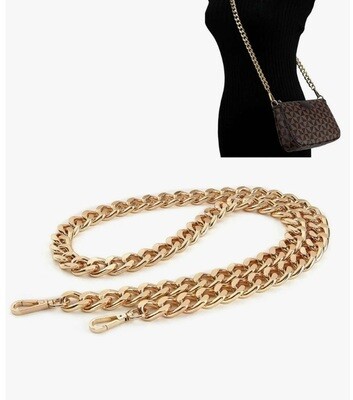 Gold Chainlink Bag Strap